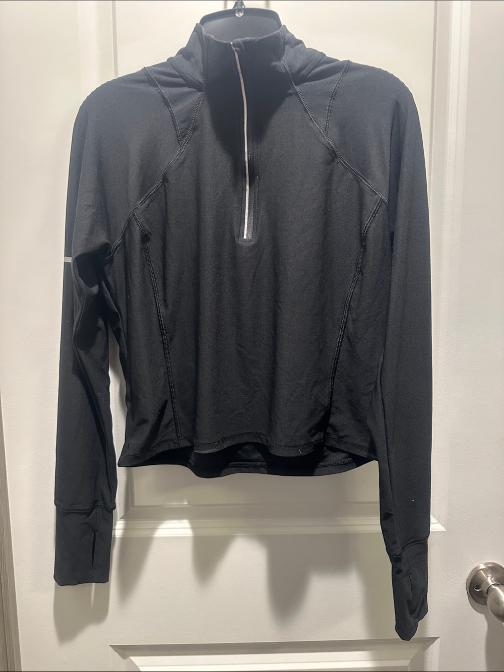DSG Black Quarter-Zip Performance Pullover